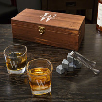 Unbreakable Custom Glencairn Whiskey Travel Kit - 9pc Stanford Set Home Wet Bar Customize: Yes