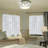 Brasfield Semi Flush Mount Chandelier with Crystal Shade, No Assembly Required-92598481