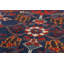 Tapis unique 3 pi 2 po x 19 pi 11 po Bleu / rouge / ivoire / or / bleu sarcelle