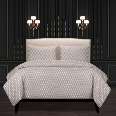 L'Opera Noir Luxury Single Duvet Cover