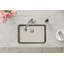Évier de cuisine encastré avec drain parfait L 26,5 po x l 18,5 po Lustertone