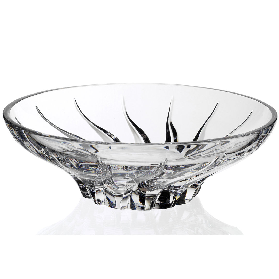 Trix Crystal Decorative Bowl 1 Lorren Home Trends