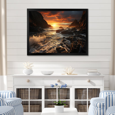 Photo de plage Golden Sands XV - Nautique et plage, impressions sur toile