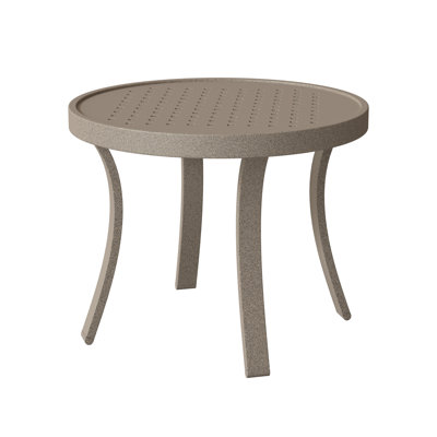 Boulevard Metal Side Table by Tropitone