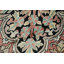 Tapis d'inspiration traditionnelle classique en soie 12 x 18