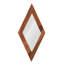 Diamond Rustic Accent Mirror