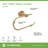 Dia Wall Mounted Toilet Paper Holder with Installation Hardware-30818087