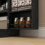 Étagère de rangement 41 po 41 po avec 12 portes et tablettes à 5 niveaux-1642143494
