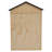 25.4"H X 16.1"W 2-Tier Wooden Book Cabinet