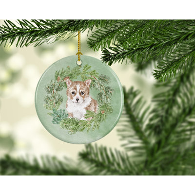 Ornement suspendu Corgi Puppy