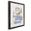 «Sketchy Bath II», peinture sur toile encadrée-1328345202-1328345201