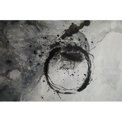 Momentum Frameless Oil Painting Large Hand-Painted Canvas Wall Art 47"X31"