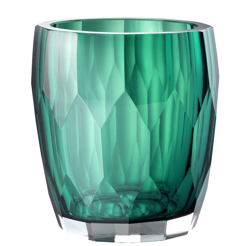 Vase de table en verre 6 "Marquis, Vert