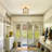 4 - Light Glass Semi Flush Mount