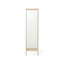 Miroirs pleine longueur rectangulaires en bois massif
