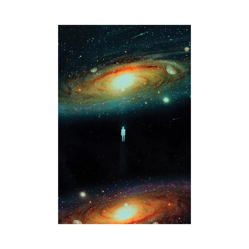 Parallel Universe - Wrapped Canvas Print, 20.32 cm H x 30.48 cm W