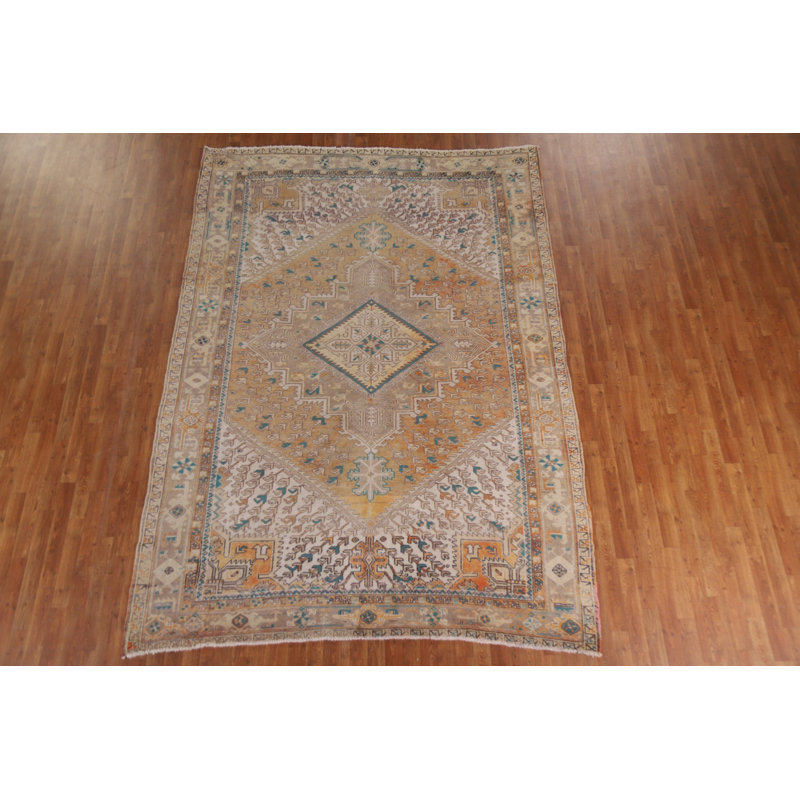 Tapis rétro en laine Heriz