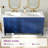 60'' Solid Wood Double Bathroom Vanity With Acrylic Top, Navy-1430048977