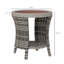 Table d'appoint, table basse d'extérieur en osier-499520740