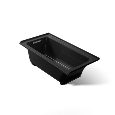 Archer Alcove Bath with Bask Heated Surface, Tile Flange and Right-Hand Drain