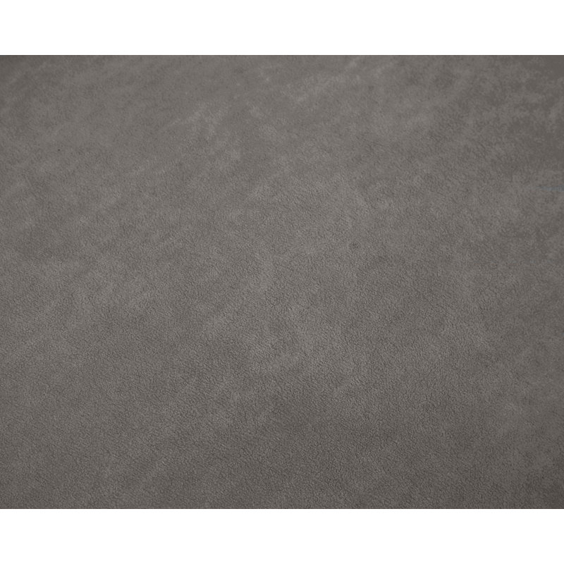 Fauteuil en velours et demi Cozy, Velours gris velours