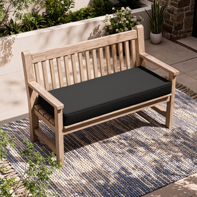 Coussin de banc d'extérieur 3,5 po 42 po x 18 po pour l'intérieur et l'extérieur