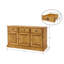 Hailley Solid Spruce Wood Sideboard