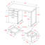 Bureau d'ordinateur Stella
