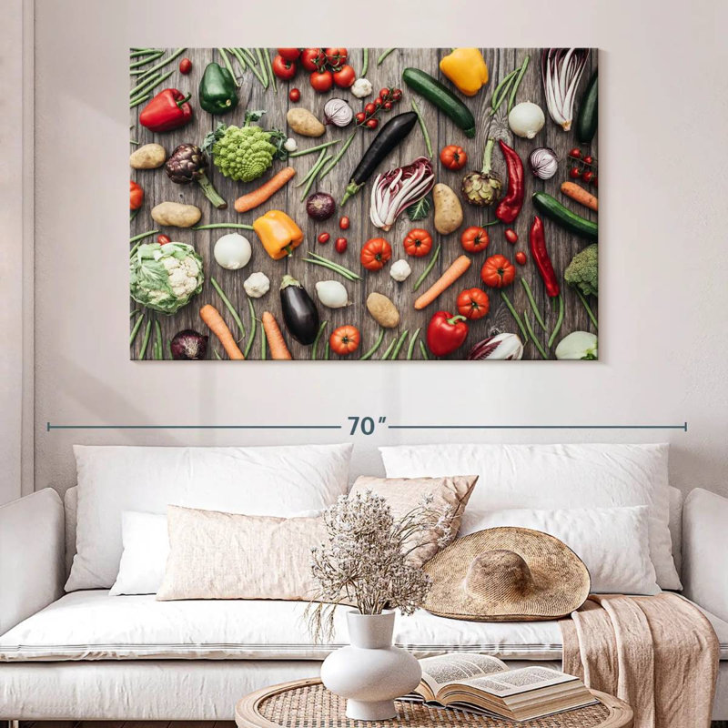 Légumes biologiques Yarlin, H 34 po x l 51 po