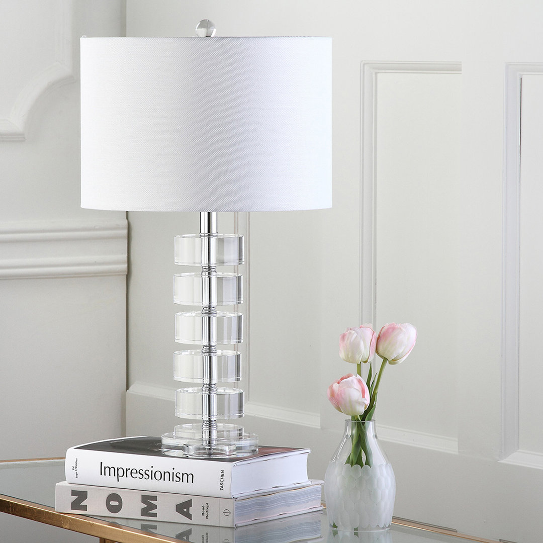 Gaiser Crystal Table Lamp (Set of 2) Rosdorf Park