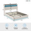 Upholstered Ottoman Storage Bed-2040336579