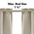 Room Darkening Rod Pocket Thermal Insulated Blackout Curtains (Set of 4)-1131897061-1131898647