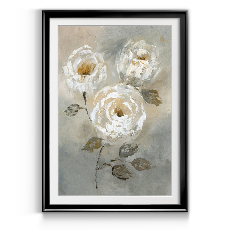 Soft and Bold I - Cadre photo, reproduction d'art sur papier, H 22,5 po x l 30,5 po x P 1,5 po, Noir