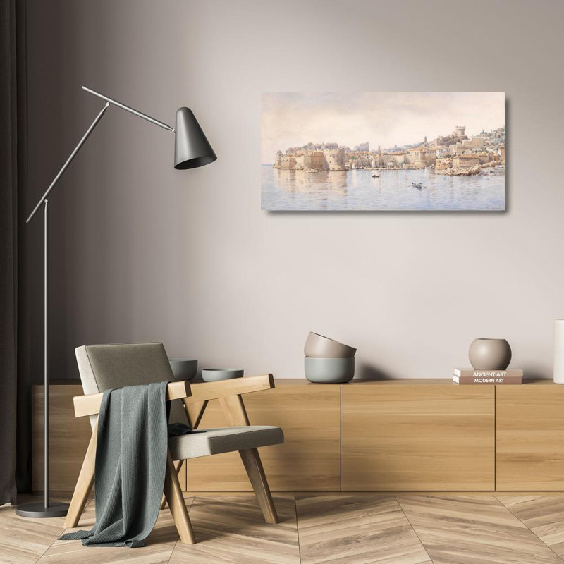 "View of Ragusa" par Anton Perko - Art mural sur toile tendue avec châssis, H 24 po x l 17 po