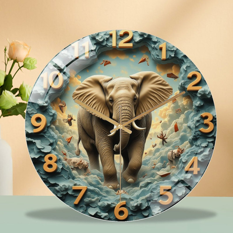 Horloge murale 12 po