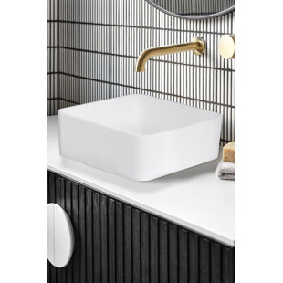 Toprise Brutus 15.7'' Rectangular Bathroom Sink