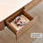 63" Modern Walnut Floating TV Stand Wall-Mounted TV Media Console with 3 Drawers, Fully-Assembled
