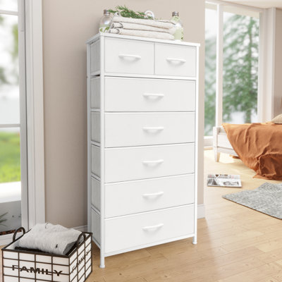 Kirklan 7 Drawer Storage Drawer, White