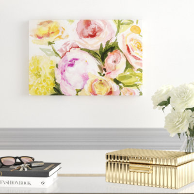 Loose Arrangement IV by Victoria Borges - Painting Print