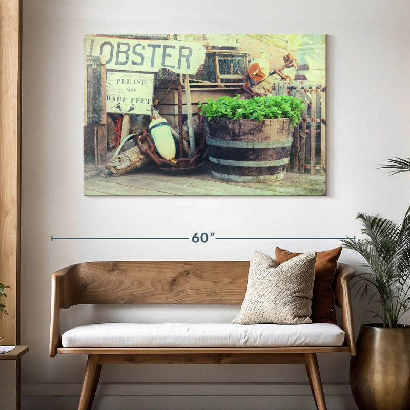 Ravi Lobstering, 32" H x 48" W