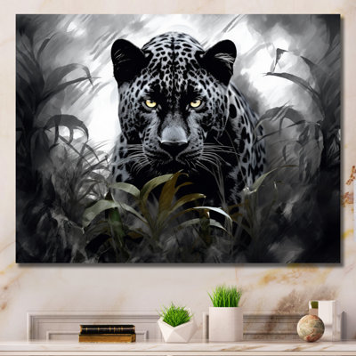 " Gray White Panther Silent Majesty "