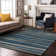 Premium Machine Washable Naglee AMF997 Stripes Rug