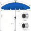 180cm Balcony Parasol-534200374