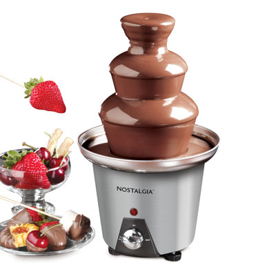 Nostalgia 3-Tier Fondue Fountain