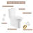 Mocoloo 1.6 Gallons GPF Elongated Comfort Height Floor Mounted Close Coupled Toilets (Seat Included)-125361117