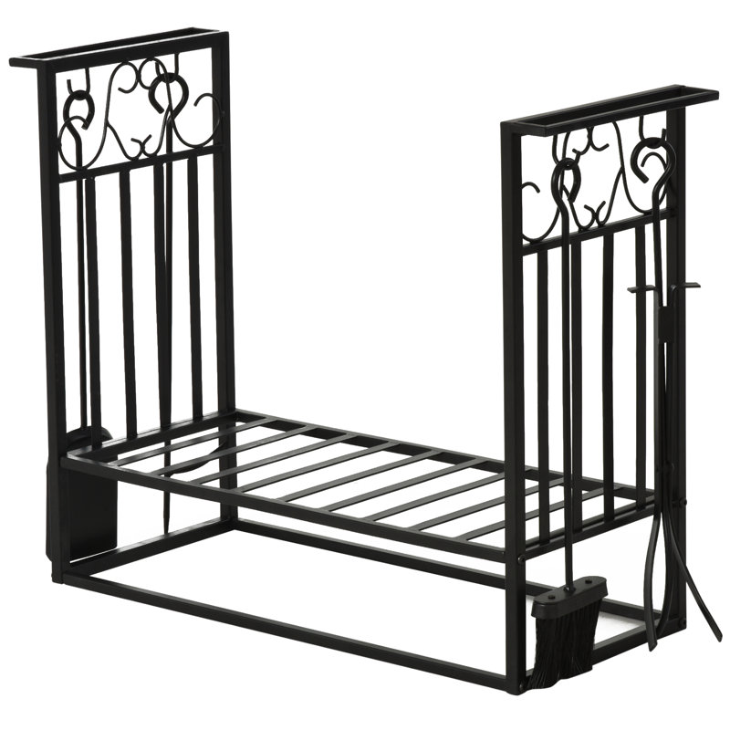 75cm W Metal Log Rack