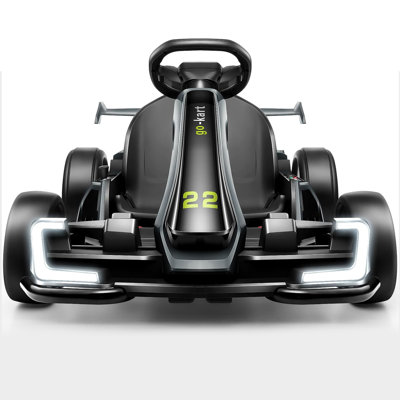 24V 7.5 MPH Electric Go Kart with Adjustable Seat, Drifting Car Battery Powered Ride on Toy
