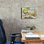 "Epic Graffiti" Yellow Coastal Hydrangea "par Danhui Nai, art mural sur toile-108584987