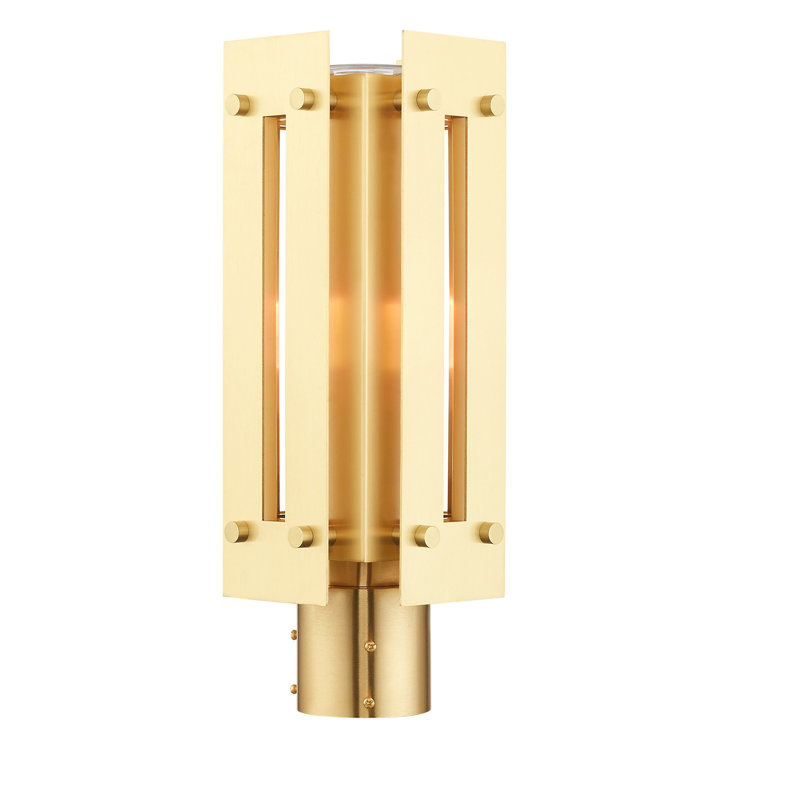 Jaxsun Transparent Lantern Head, Brushed Nickel
