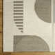 Sola Geometric Handmade Tufted Wool Cream/Taupe Area Rug